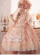 Retro Gorgeous Court Style Tea Party Style Lace Flower Decoration Sweet Lolita Sleeveless Dress