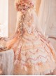 Retro Gorgeous Court Style Tea Party Style Lace Flower Decoration Sweet Lolita Sleeveless Dress