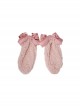 Cute Lop-Eared Rabbit Plush Ears Bendable Bowknot Sweet Lolita Hair Clip