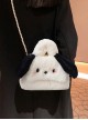 Casual Daily Cute Dog Sweet Girl All-Match Sweet Lolita Shoulder Messenger Bag