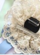 Vintage Lace Flower Bowknot Elegant Bead Chain Decoration Sweet Lolita Hair Clip