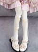 Laurel Rabbit Series Chinese Style Spring Autumn Moon Osmanthus Print Classic Lolita Pantyhose