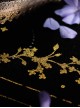 Jade Rabbit Invites The Moon Series Spring Autumn Chinese Style Mid-Autumn Osmanthus Printed Classic Lolita Pantyhose