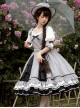 Steel Rose Series Retro Elegant Daily Summer Classic Lolita Short Sleeve Dress