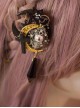 Gothic Style Star Moon Cross Skull Halloween Gothic Lolita Hair Clip