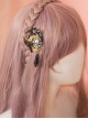 Gothic Style Star Moon Cross Skull Halloween Gothic Lolita Hair Clip