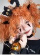 Pumpkin Yellow-Orange Explode Instant Noodle Curly Long Curly Hair Sweet Lolita Wig