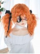 Pumpkin Yellow-Orange Explode Instant Noodle Curly Long Curly Hair Sweet Lolita Wig