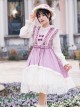 Pastoral Style Retro Elegant Lace Velvet Stitching Spring-Autumn Lace-Up Classic Lolita Long-Sleeved Dress
