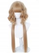 Lodo Series Pure Color Short Curly Jellyfish Head Cute Short Curly Hair Sweet Lolita Wig