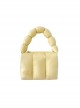 Milky Yellow Toast Shape Design Summer Large Capacity Cute Sweet Lolita Portable Shoulder Bag