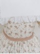 Summer Overture Series Cute Lace Doll Collar Summer Pastoral Style Floral Sweet Classic Lolita Short-Sleeved Dress