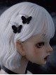 Black Butterfly Simple Daily Alloy Gothic Lolita Hair Clips