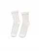 Intertwined Stars Summer Thin Lace Printed Classic Lolita Socks