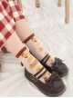 Little Bear Cookie Series Cute Bear Cookie Summer Thin Breathable Sweet Lolita Socks