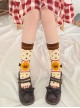 Cat Claw Sugar Bean Series Daily Cute Girl Cat Claw Sugar Bean Printed Knitted Sweet Lolita Socks