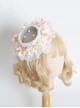 Retro Elegant Tea Party Gorgeous Flower Decoration Lace Hollow Classic Lolita Small Top Hat