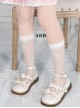 Summer Thin Sunset Star Print Simple Short Tube Socks Classic Lolita Socks