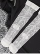 Summer Thin Sunset Star Print Simple Short Tube Socks Classic Lolita Socks