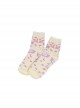 Bunny Carnival Festival Series Bunny Festive Print Short Tube Knit Socks Sweet Lolita Socks