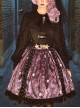 Clown Print Lace-Up Halloween Sweet Cool Girl Gothic Lolita Skirt