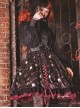 Clown Print Lace-Up Halloween Sweet Cool Girl Gothic Lolita Skirt