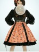 Clown Print Lace-Up Halloween Sweet Cool Girl Gothic Lolita Skirt