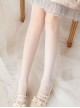 Pure Color Simple All-Match Velvet 10D Thin Summer Comfortable Elastic Classic Lolita Pantyhose