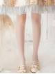 Pure Color Simple All-Match Velvet 10D Thin Summer Comfortable Elastic Classic Lolita Pantyhose
