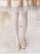 Spring Autumn Pure Color Velvet All-Match Daily Elastic Comfortable 50D Classic Lolita Pantyhose