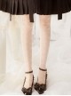 Heart Star Intertwined Series Ribbon Star Love Print Simple Daily Classic Lolita Long Socks