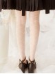 Heart Star Intertwined Series Ribbon Star Love Print Simple Daily Classic Lolita Long Socks