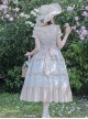 Half Summer Time Series Printed Embroidered Hem Rustic Style JSK Classic Lolita Sleeveless Dress