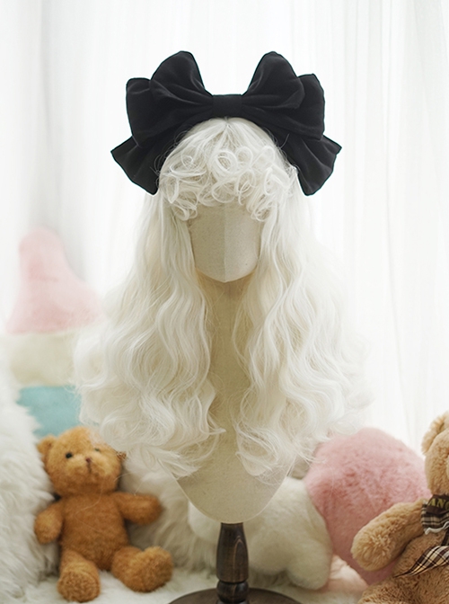 Alpaca Roll Series Retro Doll Elegant Palace Gorgeous Alpaca Curly Bangs Sweet Lolita Long Curly Wig