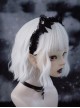 Subculture Black Lace Cat Ear Handmade Bowknot Punk Lolita Headband