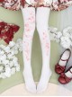 Fox Cherry Blossom Series Daily All-Match Fox Cherry Blossom Digital Printing Classic Lolita Pantyhose