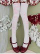 Fox Cherry Blossom Series Daily All-Match Fox Cherry Blossom Digital Printing Classic Lolita Pantyhose