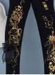 Alice's Afternoon Tea Series Autumn Winter Pure Color Wonderland Print Ornate Stereoscopic Bowknot Decoration Classic Lolita Pantyhose