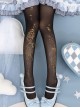 Alice's Afternoon Tea Series Summer Thin Daily Wonderland Print Classic Lolita Pantyhose