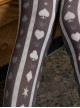 Alice Code Series Daily Fresh Digital Printing Sweet Lolita Pantyhose