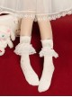 Cat Cotton Series Cute Cat Bowknot Decoration Sweet Lolita Cotton Socks