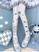 Animal Rhapsody Series Spring Autumn Leopard Velvet Print Daily Cute Classic Lolita Pantyhose