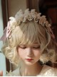 Delicate Handmade Lace Flower Bowknot Decoration Sweet Lolita Headband