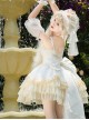 Dream Dance Series Elegant Corset Slim Ballet Style Bowknot Decoration Lace Classic Lolita Sleeveless Dress