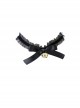 Cute Cat Bell Maid COS Black Bowknot Classic Lolita Necklace