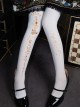 King Game Series International Chess King Print Velvet Pure Color Classic Lolita Socks