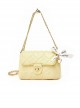 Daily Small Fragrance Simple Chain Love Messenger Bag Gentle Temperament All-Match Sweet Lolita Shoulder Messenger Bag