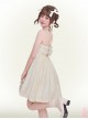 Tulip Dreamland Series Bow Knot Backless Girl Summer Seaside Vacation Classic Lolita Sleeveless Dress