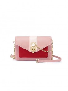 Cat Shape Pearl Lock Fashion Sequin Chain Shoulder Bag Casual Girls All-Match Sweet Lolita Bag