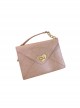 Pink High-Quality Wrinkled PU Envelope Bag Hardware Love Lock Retro French Classic Lolita Bag